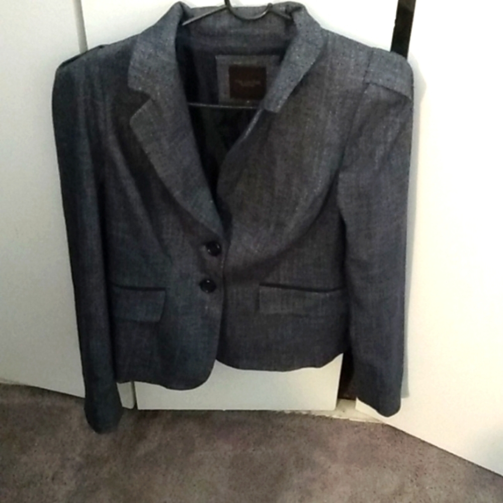 The Limited Collection women's charcoal polyester blazer